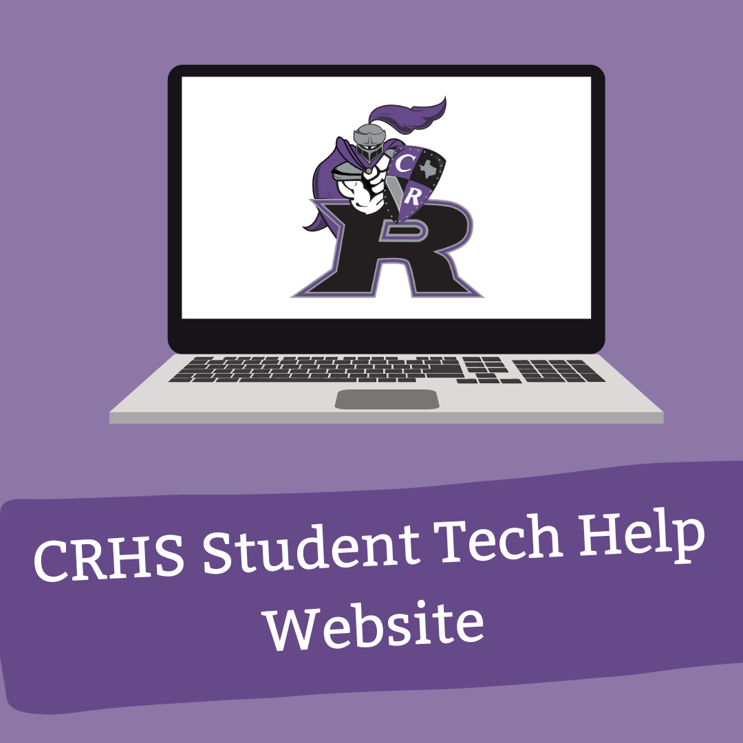 click here for student technology help website